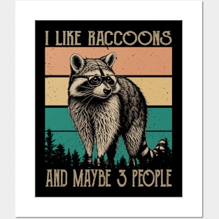 Galactic Mischief Raccoon UFO Tees for a Playful Fashion Statement Posters and Art